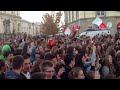 [121020] Warsaw dancing to PSY's Gangnam Style (cut 2)