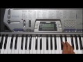 Teclado Piano ctk-496