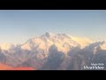 Flight over Mount Everest