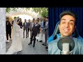 العريس جاب تامر حسني لعروسته | ومنتقبه بترقص رقص صدمه !!