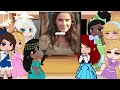 Disney princesses react to eachother (gacha reaction) |Addisseyon2.0|