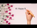 10 Simple happy birthday wishes | birthday wishes message #happybirthday