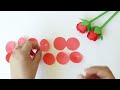 4 Unique and Beautiful Paper flowers/DIY Origami paper flowers/paper rose making