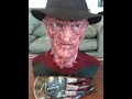Video of my Freddy display with new eyes my wife made for me.