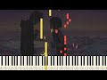 Your Name. Piano Medley - RADWIMPS - Hard Piano Tutorial [Piano Arrangement]