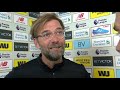 Jurgen Klopp gets angry in post-match interview after the Merseyside derby