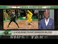 Stephen A. REVEALS SOURCES INFO when discussing ‘UNDERRATED’ Jaylen Brown 🍿 | First Take