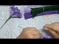 Beautiful Pipe Cleaner Flower Tutorial by Bead Rose Sons