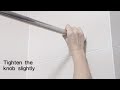 Shower Curtain Rod Installation - Tension