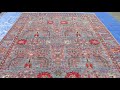 Video of an 8 x 10 Tree of Life Rug, Woven in Afghanistan!