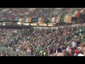 Irish fans singing in Germany