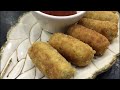 Chicken Cheese Croquettes |easy n quick recipe |Lala's Kitchen With Ayesha #ramadanrecipe#croquettes