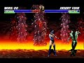 Ultimate Mortal Kombat 3 (arcade) on FBAlpha