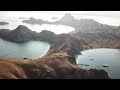 DRONE VIDEO! Komodo Island National Park - Padar Island, Indonesia