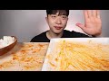 ASMR MUKBANG KOREAN SPICY CRBO FIRE NOODLES SWEET CHICKEN EATING SHOW