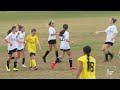 Berks United Summer Select U13 Girls vs FC Delco White - 4K Soccer - U13 Girls