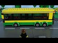 Cop Bike Crash! | STOP MOTION LEGO | Billy Bricks