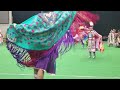 Four Bears Powwow 2024, Friday Night Live... Jr. Women's Fancy Shawl Contest...