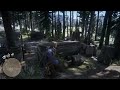 RDR2 Kicking the stuffing out of an old woman