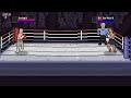 Bruisers 2d Boxing Game - Clinching, Pushing & Referee!