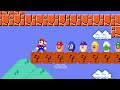 Super Mario Bros. But Can Mario Collect MORE Custom Coins of All Mario Characters?