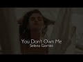 Selena Gomez - You Don't Own Me (Revival Tour + AI Cover)