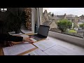 4 HOUR STUDY WITH ME | Background noise, 10 min Break, No music, Study with Merve