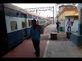 INDIAN RAILWAYS--E.R. LEGEND BLACK DIAMOND EXPRESS ENTERS AND  LEAVES BANDEL SILENTLY...