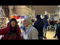 Warsaw Christmas Walk🎄(4K 60fps) Poland 🇵🇱 December 9, 2023