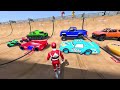 GTA V SPIDERMAN, FNAF, POPPY PLAYTIME CHAPTER 3 - Epic New Stunt Race For Car Racing by Trevor