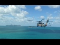 Black Hawk Cockpit Formation over Whitsunday Island