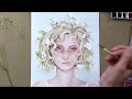 What To Do When Art No Longer Makes You Happy / Artist Mental Health Talk + Watercolor Painting