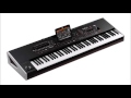 Korg Pa4X Grand Piano Demo with Korg Damper Pedal DS-1H