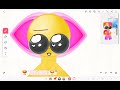 tutorial how to make orange emoji cat and yellow emoji cats!  |  ★ 🧡🟠🧡 ♥︎ 💗🟡💗 ★
