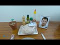 Eating Supper Mario Burger & McDonalds Paper FOR LUNCH! Lina Tik Cooking ASMR