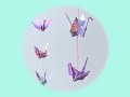 DIY Episode 2: How to hang origami cranes (No glue)
