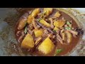 Patola  sapi masak kari pekat dan kemiding goreng belacan menu malam ini...