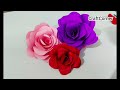 Simple and Easy Paper Flower In 5min ✨ #handmadecraft #diy #diycrafts #papercraft @CraftCorner_23