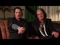 Johnny Depp and Joe Perry invite fans to the Hollywood Vampires concert in St. Petersburg