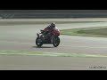 Max Biaggi Aprilia RSV4 R Motorland Aragon SBK Track Test Day
