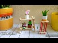 How To Make Miniature House Plants From Waste Materials | Mini plants using waste bottle caps