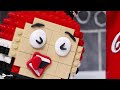 Red vs Blue   Apu vs Limo In LEGO FOOD Racing Cup - Lego Ara - Apu vs Limo في كأس سباق طعام ليغو