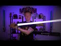 This Mace Windu Neopixel Lightsaber is Awesome from Artsabers!