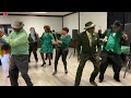 Hosea Mccain 70th Birthday - Work It Line Dance lead by Carolyn Reeves and Super John coaching Hosea
