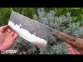Forging a Big Chinese Cleaver | Knifemaking
