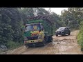 Canter HDX Truck 3 Surya Falls Almost Collapsed, Offroad Palm Oil Group