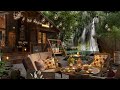 Relaxing Jazz Music at Cozy Coffee Shop Ambience 🍀 Spring Jazz Scenery for Relaxation