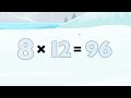 Meet the Math Facts Multiplication & Division - 8 x 12 = 96 | Preschool Prep Company