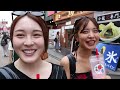 【夏休み】韓国から来た親友と鎌倉食べ歩きしたら過去一楽しすぎてキスしそうになったwwww【サラちゃん】