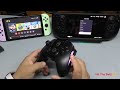 ManbaOne Nintendo Switch Controller with Interactive Screen